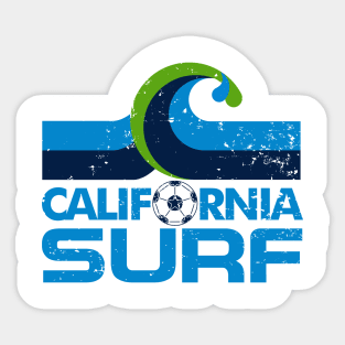 1978 California Surf Vintage Soccer Sticker